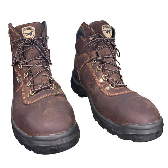 Irish Setter X Red Wing Men’s Ely Brown Steel Toe Work Boot Size US 12 main image 10